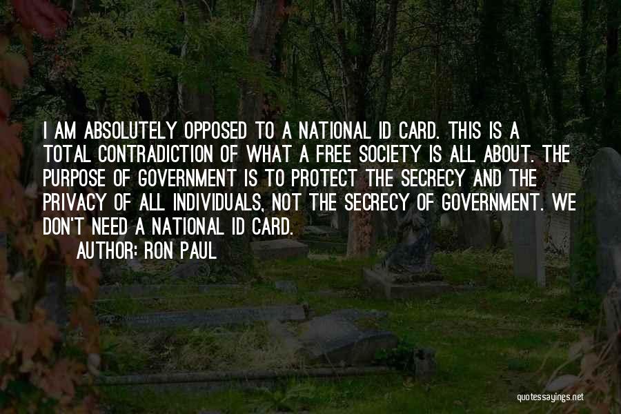 All We Need Quotes By Ron Paul