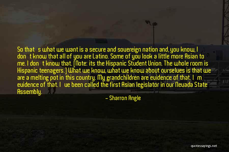 All We Want Quotes By Sharron Angle All We Want Quotes By Sharron Angle