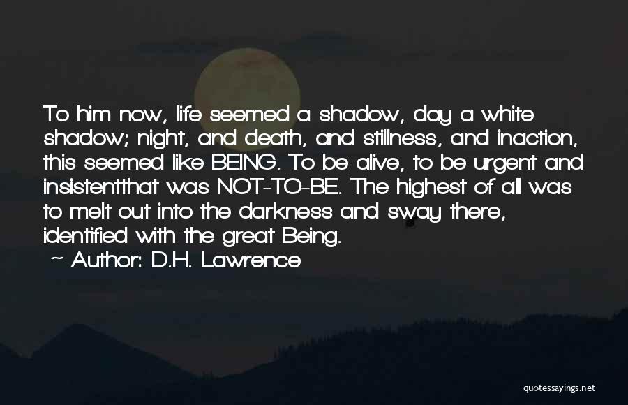 All White Quotes By D.H. Lawrence