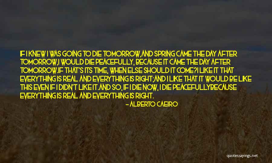 All Will Be Alright Quotes By Alberto Caeiro