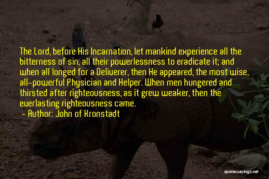 All Wise Quotes By John Of Kronstadt