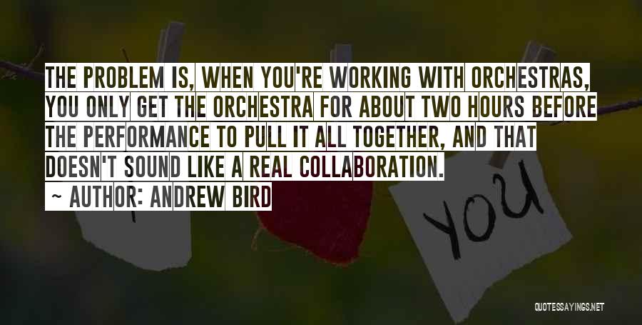 All Working Together Quotes By Andrew Bird