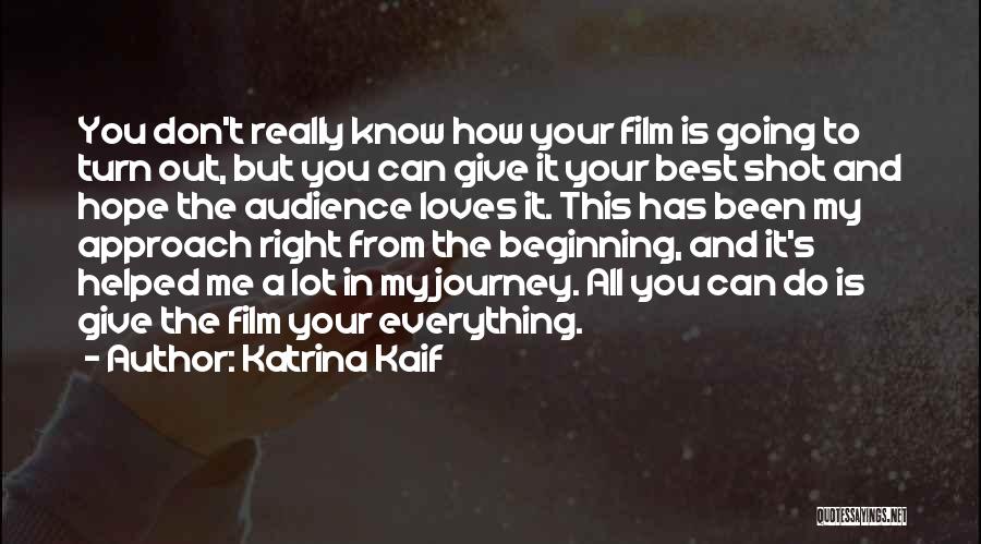 All You Can Do Your Best Quotes By Katrina Kaif