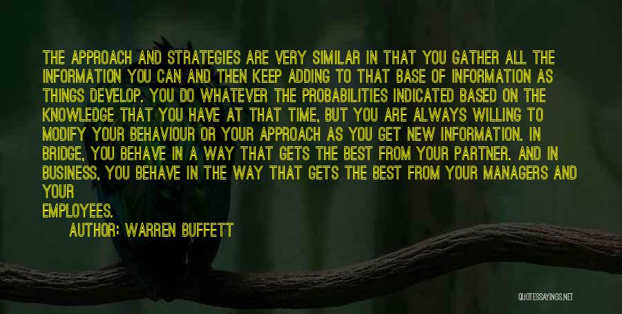 All You Can Do Your Best Quotes By Warren Buffett