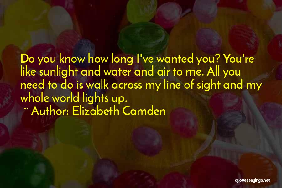 All You Need Is Love Quotes By Elizabeth Camden