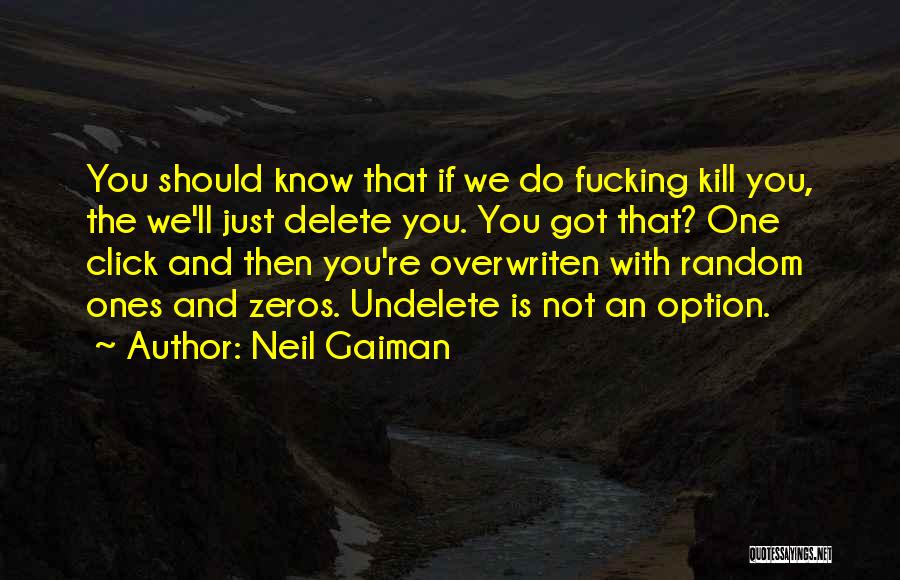 All Zeros Quotes By Neil Gaiman