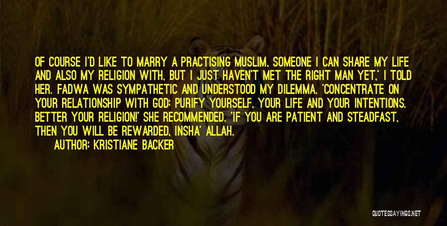 Allah And Islam Quotes By Kristiane Backer