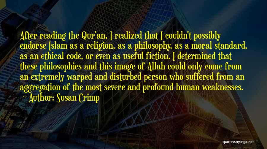 Allah And Islam Quotes By Susan Crimp