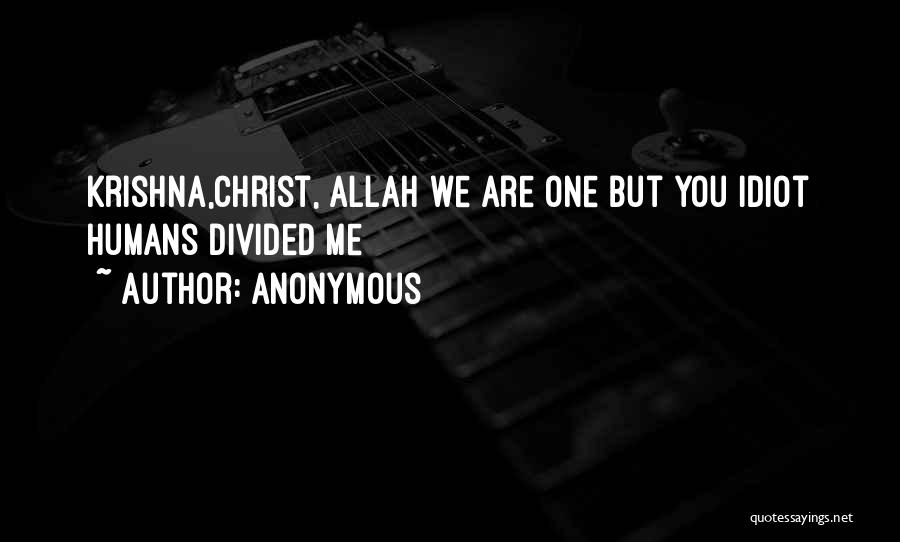 Allah And Life Quotes By Anonymous