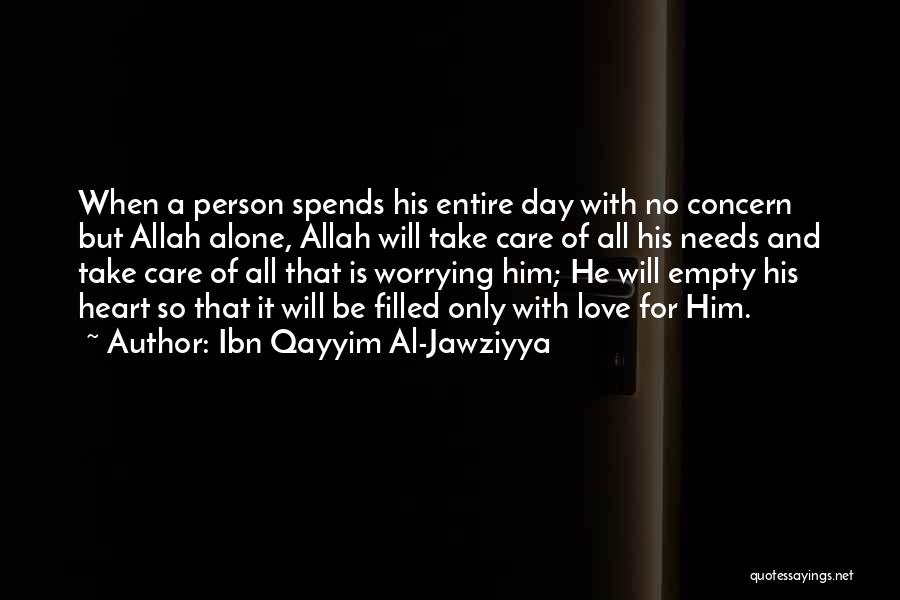 Allah And Love Quotes By Ibn Qayyim Al-Jawziyya