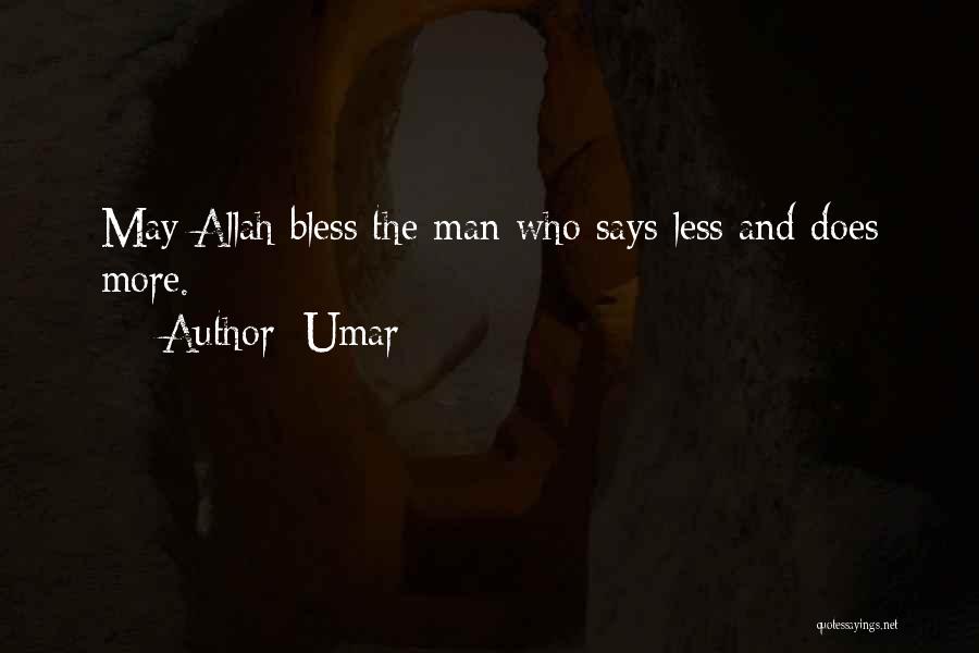 Allah Bless You Quotes By Umar