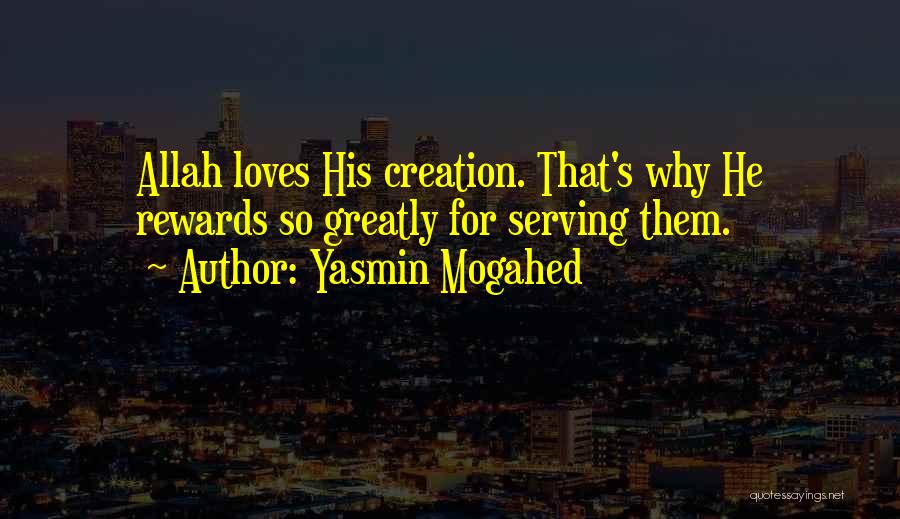Allah Creation Quotes By Yasmin Mogahed
