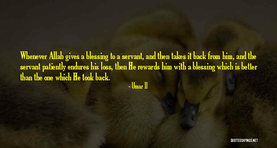 Allah Gives Quotes By Umar II