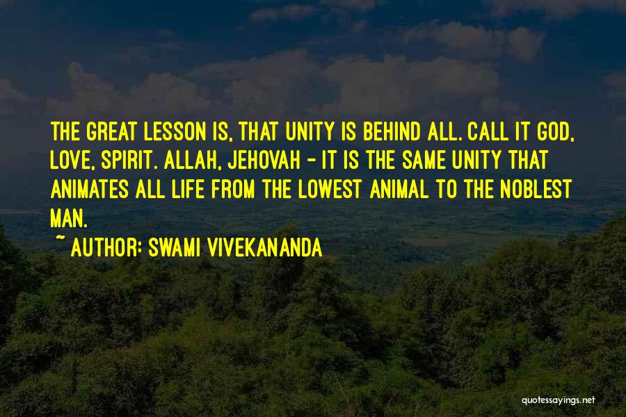 Allah Is Great Quotes By Swami Vivekananda