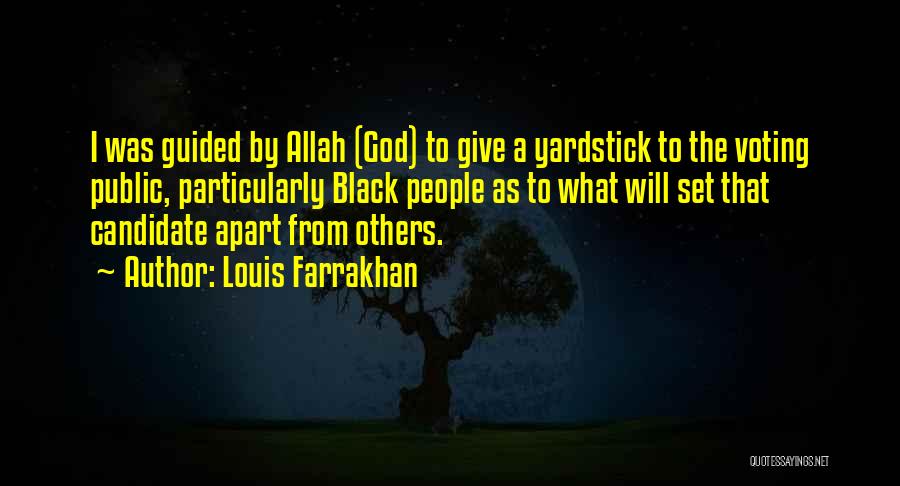 Allah Is The Only God Quotes By Louis Farrakhan