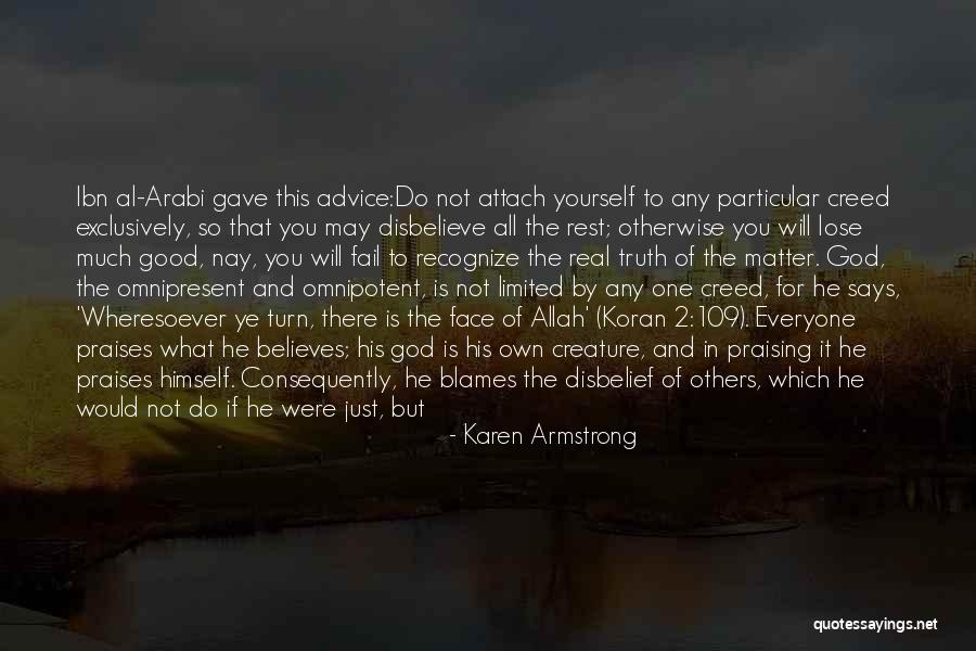 Allah Is There Quotes By Karen Armstrong