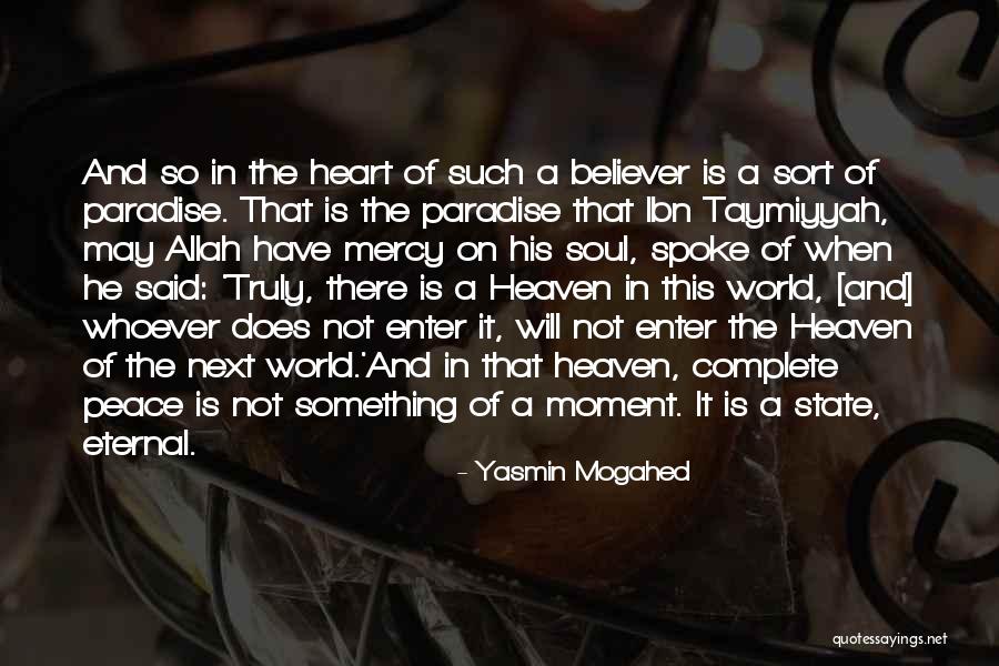 Allah Is There Quotes By Yasmin Mogahed