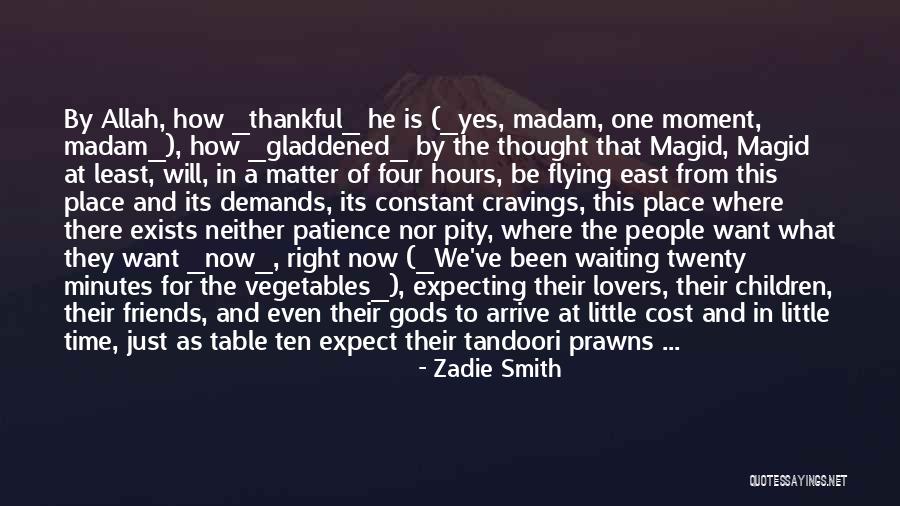 Allah Is There Quotes By Zadie Smith