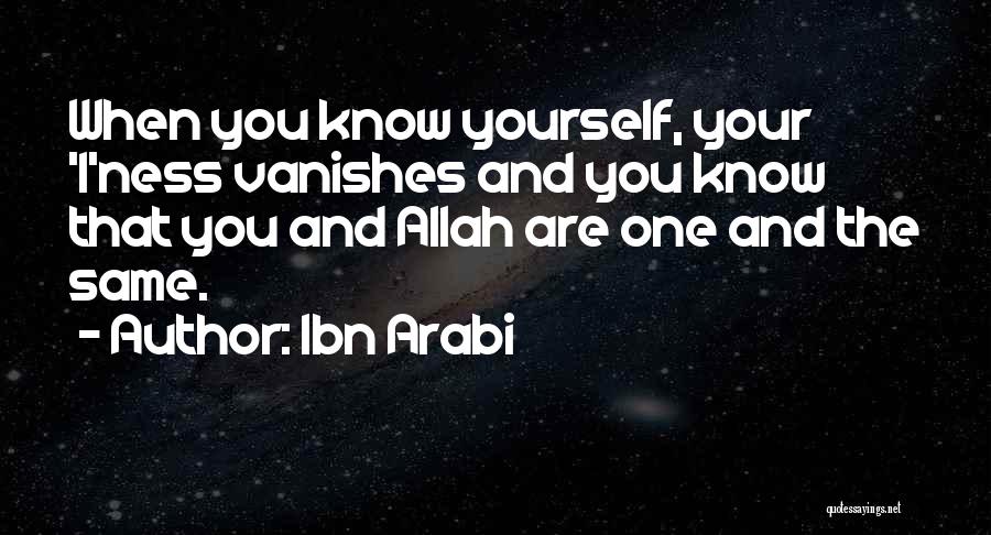 Allah Knows Best For Us Quotes By Ibn Arabi