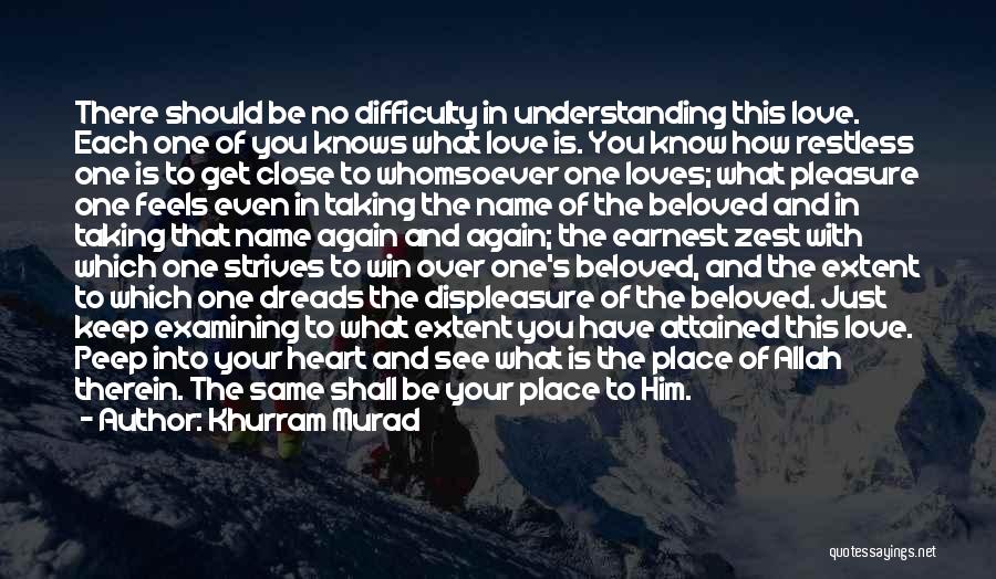 Allah Knows Best For Us Quotes By Khurram Murad