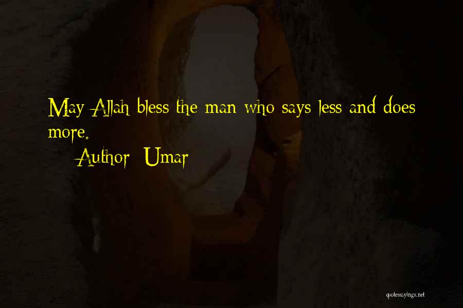 Allah Says Quotes By Umar