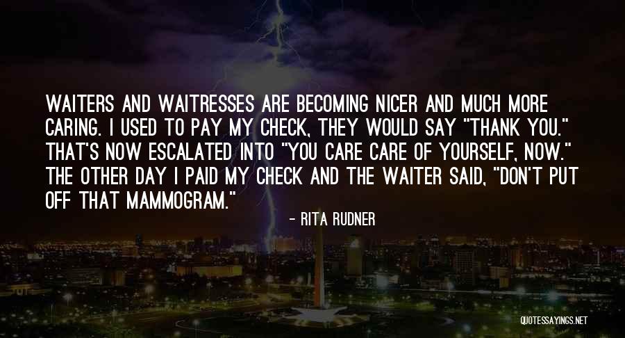Allah Tera Shukar Quotes By Rita Rudner Allah Tera Shukar Quotes By Rita Rudner