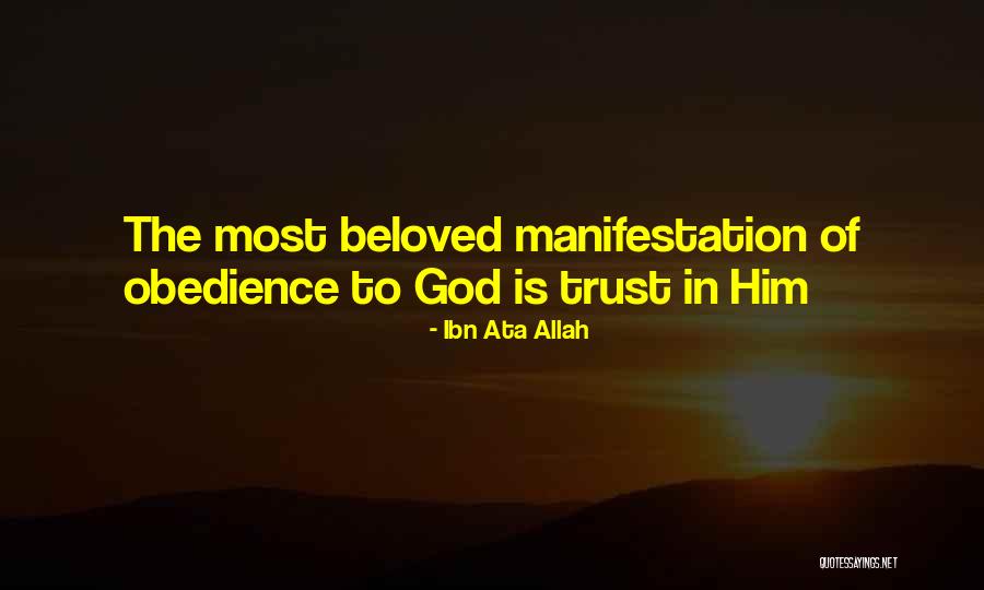 Allah Trust Quotes By Ibn Ata Allah Allah Trust Quotes By Ibn Ata Allah