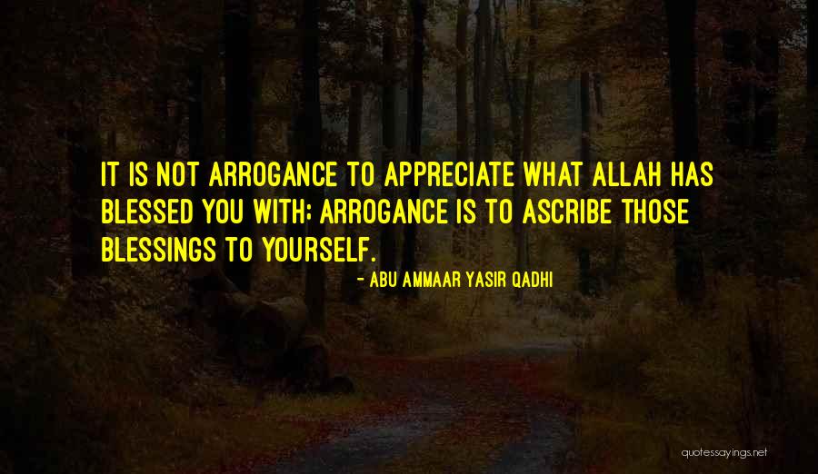 Allah's Blessings Quotes By Abu Ammaar Yasir Qadhi Allah's Blessings Quotes By Abu Ammaar Yasir Qadhi