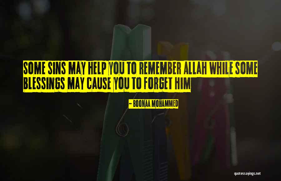 Allah's Blessings Quotes By Boonaa Mohammed Allah's Blessings Quotes By Boonaa Mohammed