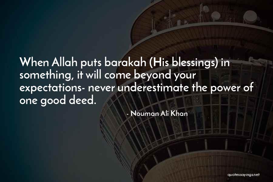 Allah's Blessings Quotes By Nouman Ali Khan Allah's Blessings Quotes By Nouman Ali Khan