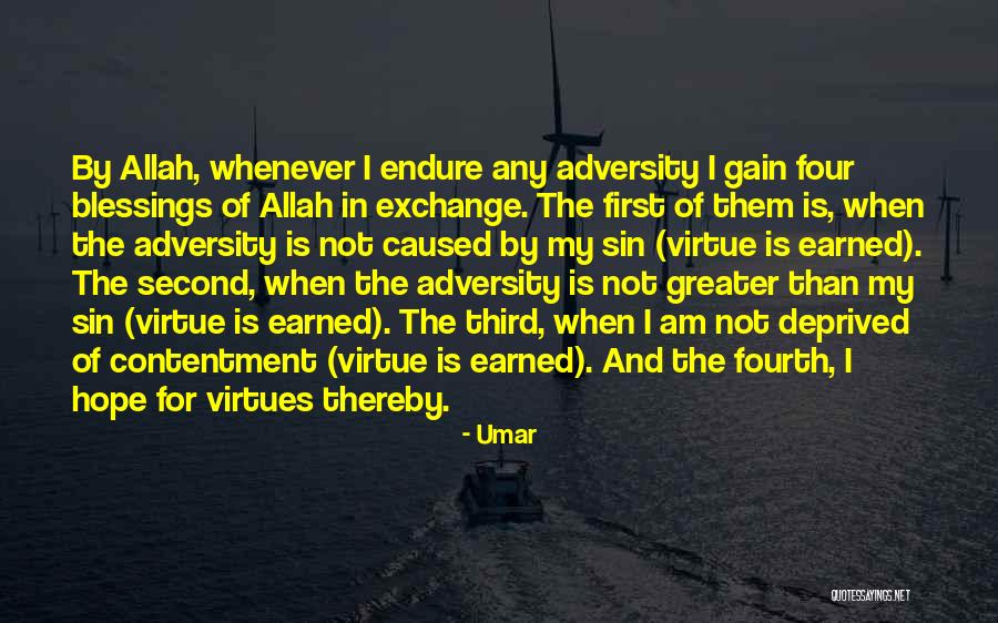 Allah's Blessings Quotes By Umar Allah's Blessings Quotes By Umar