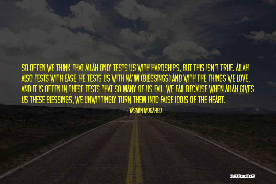 Allah's Blessings Quotes By Yasmin Mogahed Allah's Blessings Quotes By Yasmin Mogahed