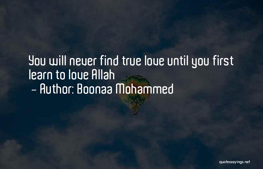 Allah's Love Quotes By Boonaa Mohammed
