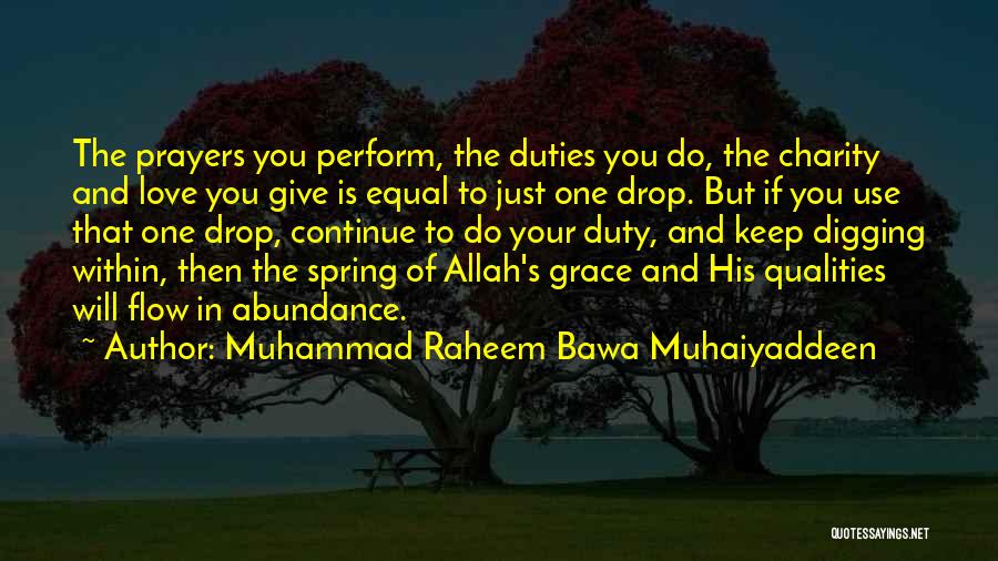 Allah's Love Quotes By Muhammad Raheem Bawa Muhaiyaddeen