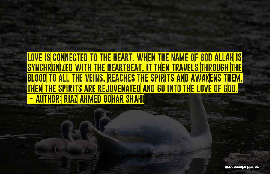 Allah's Love Quotes By Riaz Ahmed Gohar Shahi