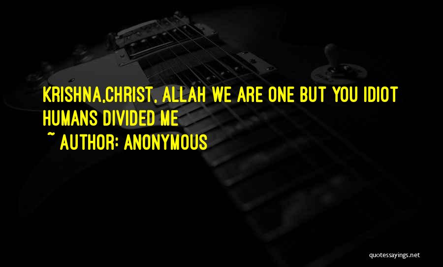 Allah's Power Quotes By Anonymous