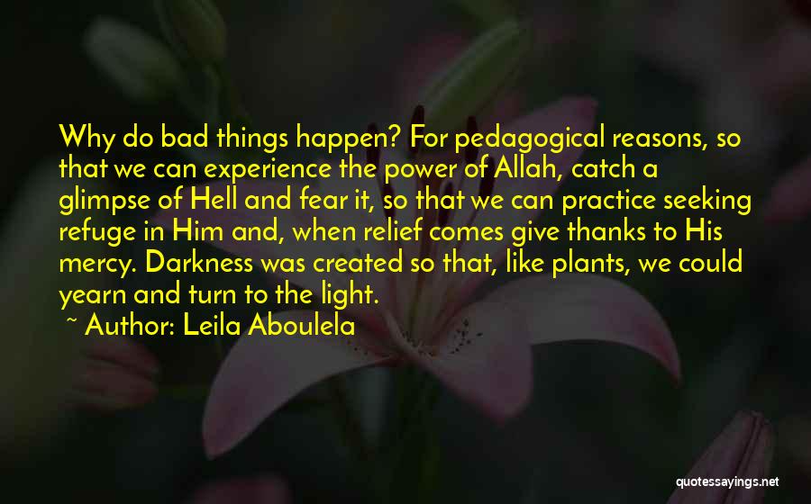 Allah's Power Quotes By Leila Aboulela