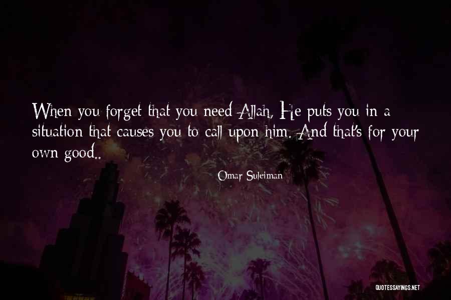 Allah's Quotes By Omar Suleiman Allah's Quotes By Omar Suleiman