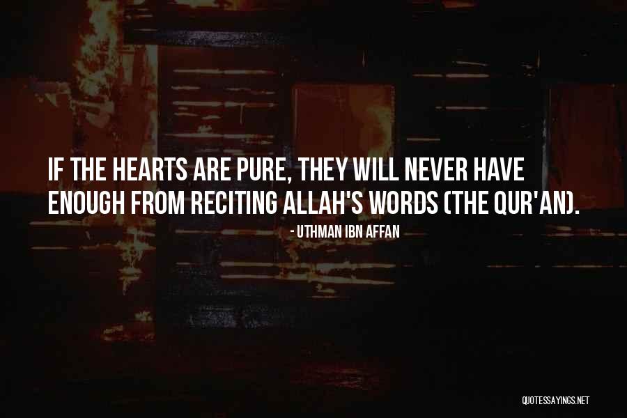 Allah's Quotes By Uthman Ibn Affan Allah's Quotes By Uthman Ibn Affan