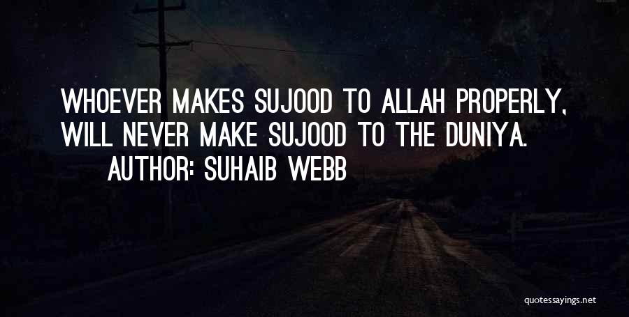 Allah's Will Quotes By Suhaib Webb