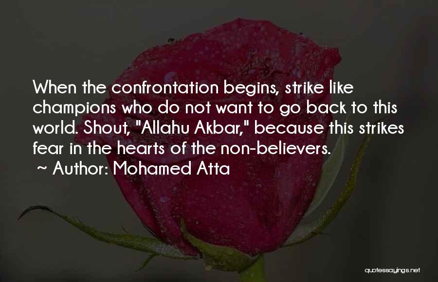 Allahu Akbar Quotes By Mohamed Atta