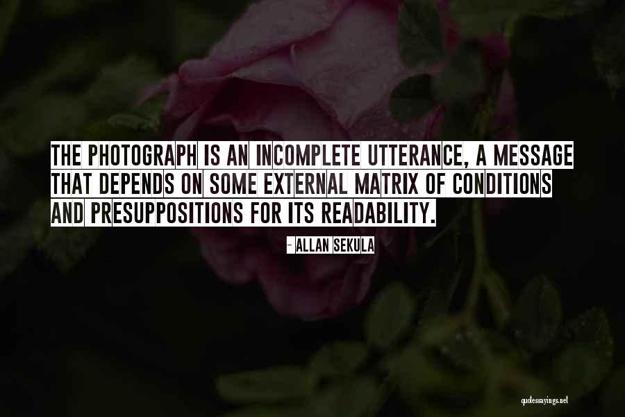 Allan Sekula Quotes 392875 Allan Sekula Quotes 392875