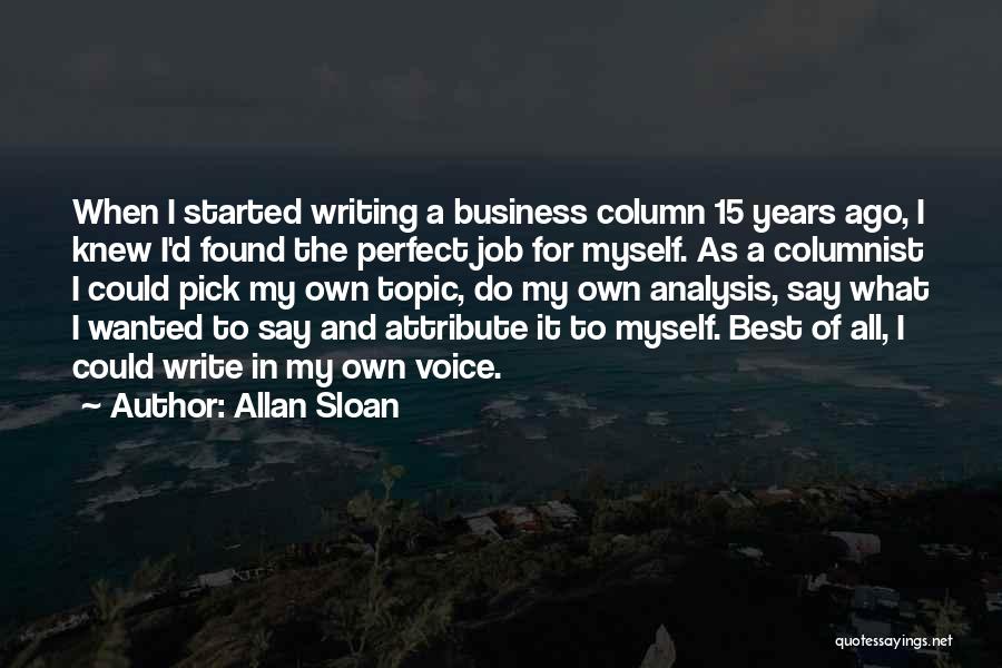 Allan Sloan Quotes 1958315