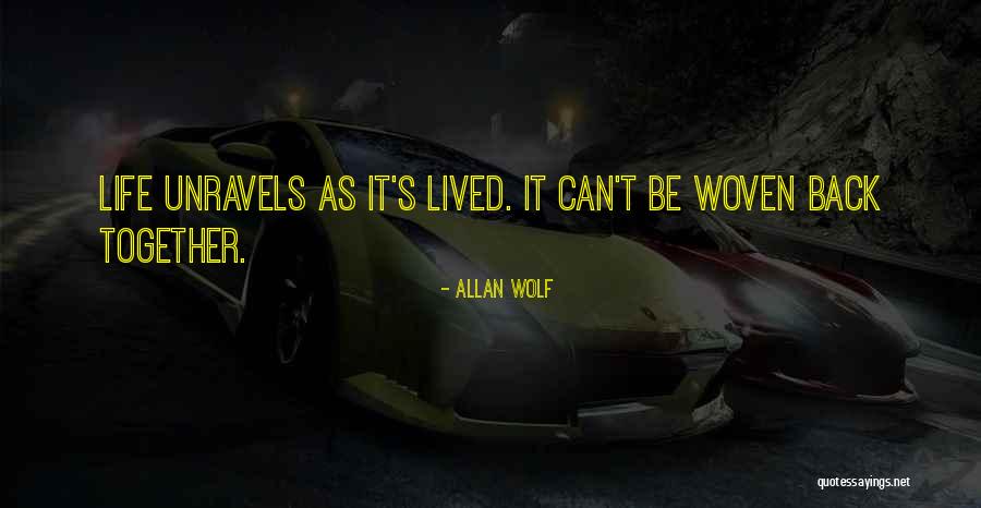 Allan Wolf Quotes 775250