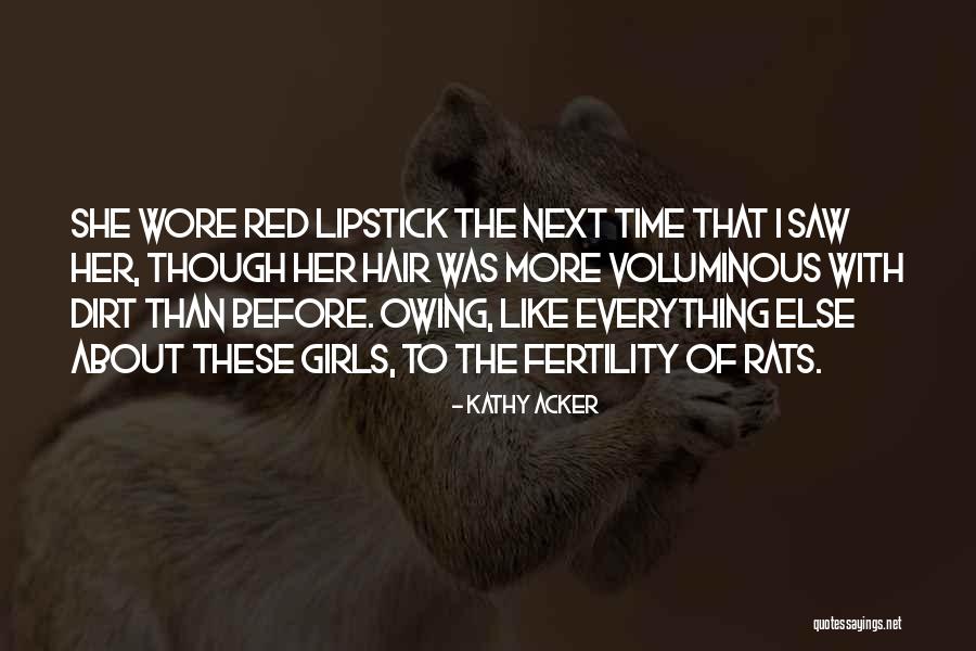 Allanah Thomas Quotes By Kathy Acker Allanah Thomas Quotes By Kathy Acker
