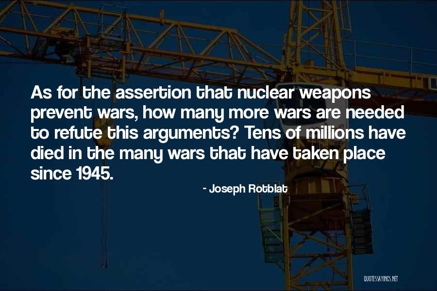 Allaudin Mathieu Quotes By Joseph Rotblat Allaudin Mathieu Quotes By Joseph Rotblat