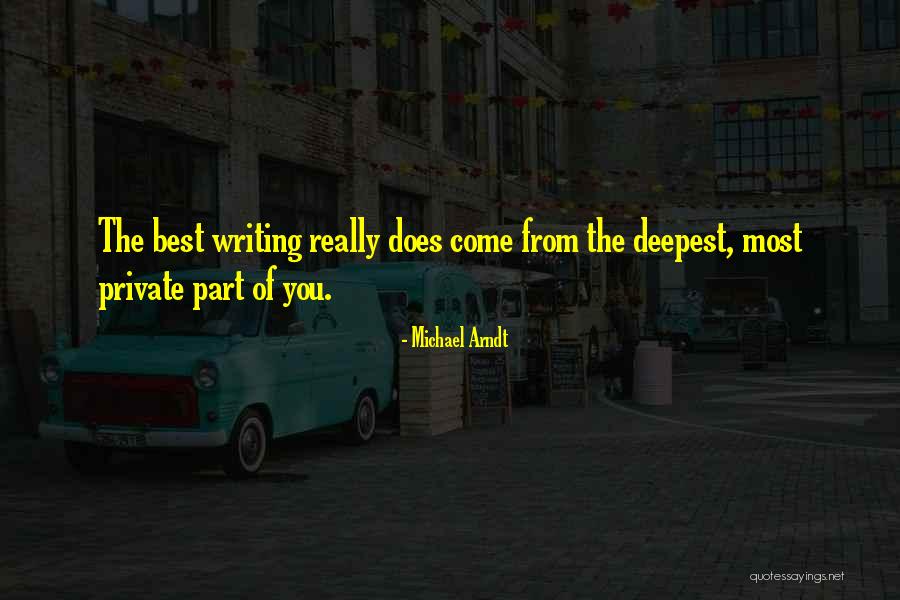 Allecia Thibeault Quotes By Michael Arndt