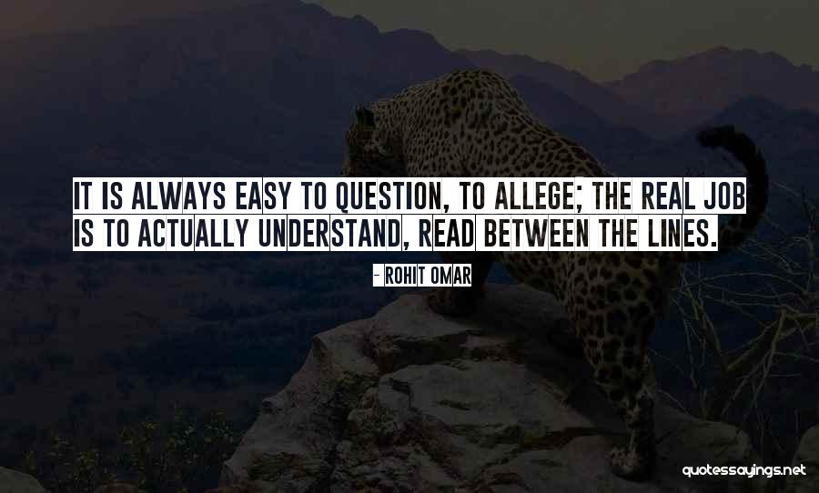 Allege Quotes By Rohit Omar Allege Quotes By Rohit Omar