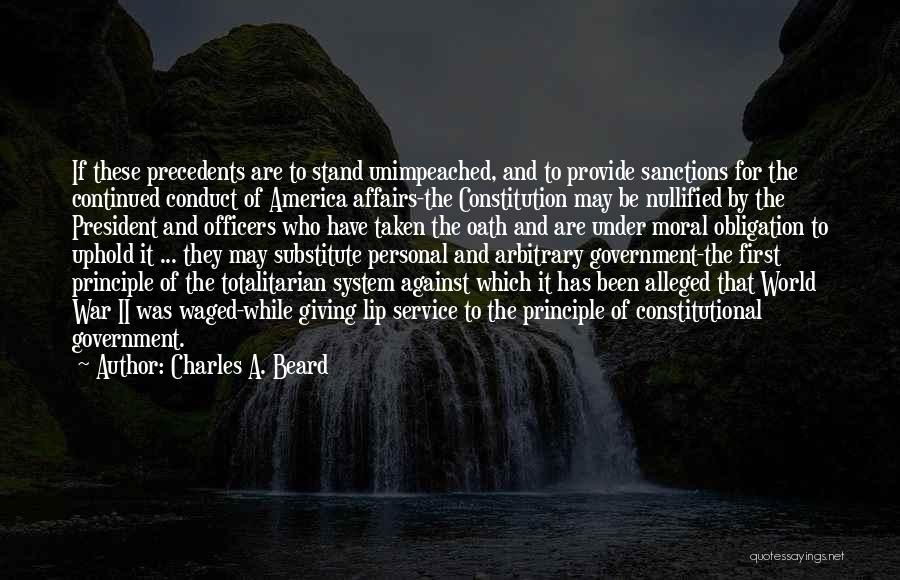 Alleged Quotes By Charles A. Beard