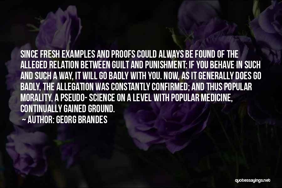 Alleged Quotes By Georg Brandes